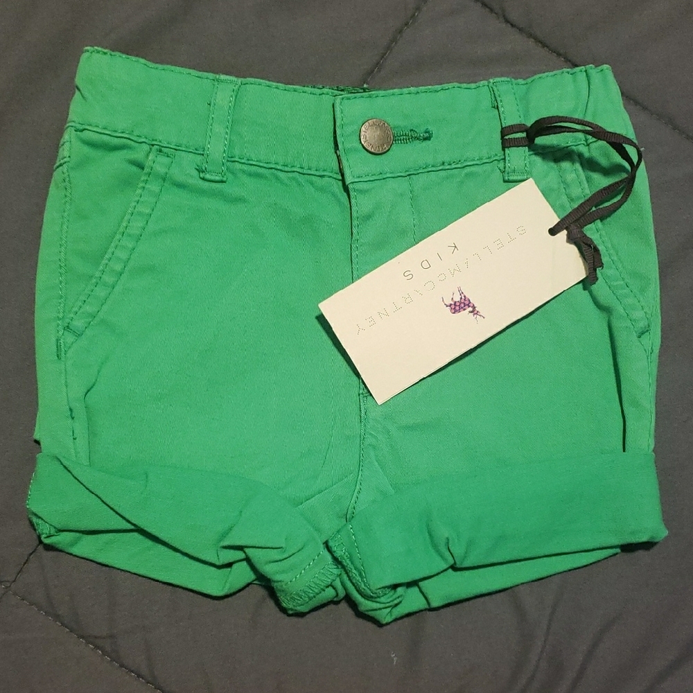 Stella McCartney Kids Green Shorts